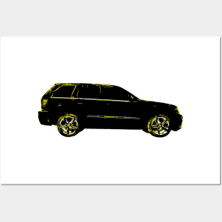 Black SUV - WK1 Srt8 Posters and Art